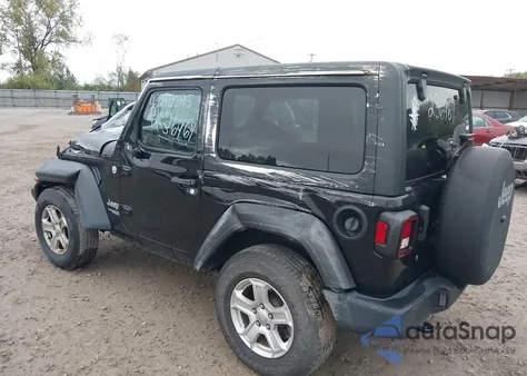 2020 Jeep Wrangler Sport S 4X4 из США, поврежденный, VIN 1C4GJXAG7LW236467